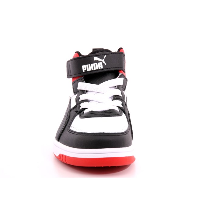 Scarpa Strappi + Elastico Puma Bambino Bianco/nero  Scarpe 1091 - 37468803