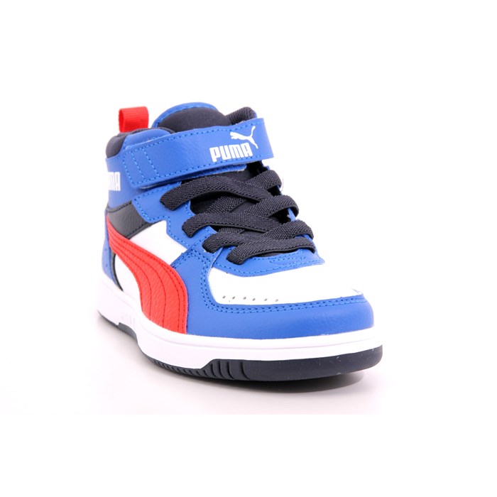 Scarpa Strappi + Elastico Puma Bambino Azzurro  Scarpe 1106 - 38844804