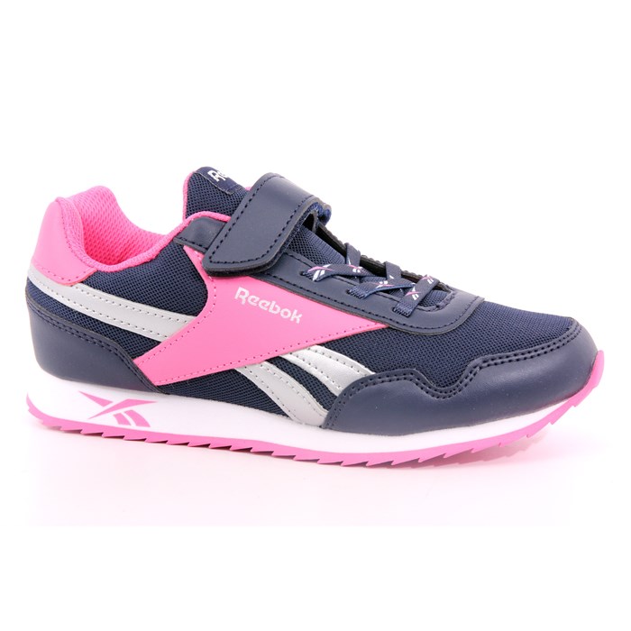 Scarpa Strappi + Elastico Reebok Bambina Blu  Scarpe 376 - GX0920