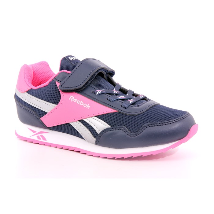 Scarpa Strappi + Elastico Reebok Bambina Blu  Scarpe 376 - GX0920