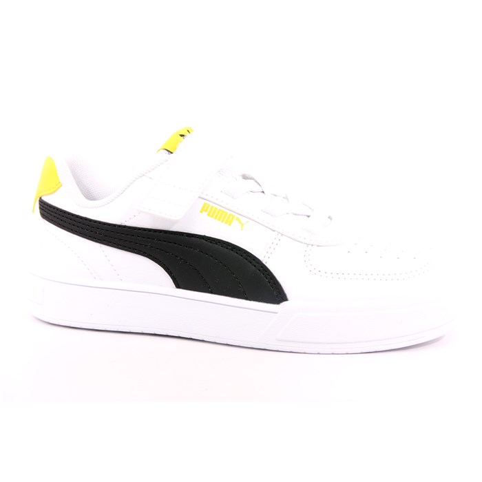 Scarpa Strappi + Elastico Puma Bambino Bianco  Scarpe 1112 - 38930701