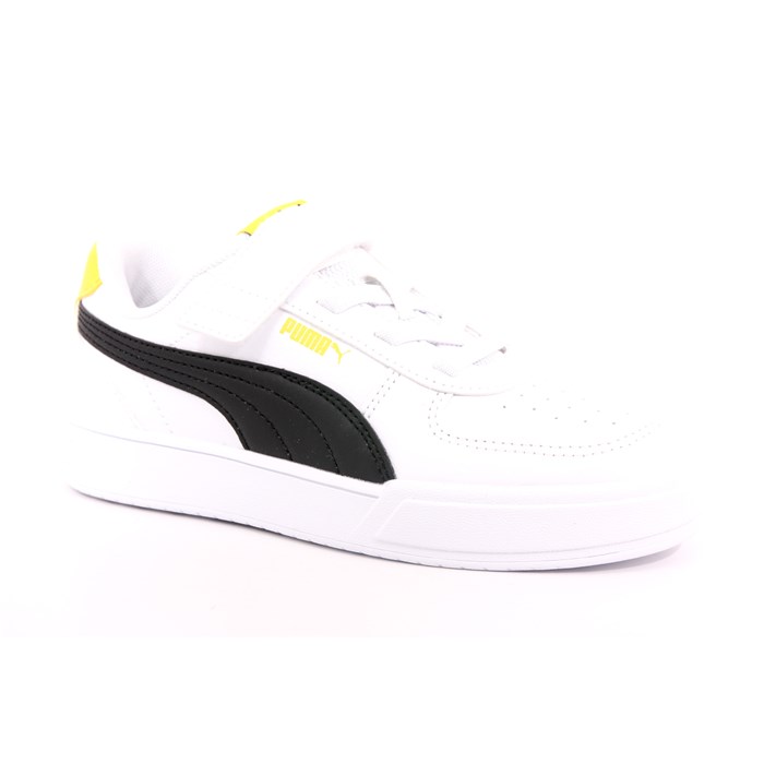 Scarpa Strappi + Elastico Puma Bambino Bianco  Scarpe 1112 - 38930701