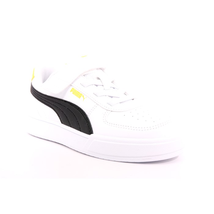 Scarpa Strappi + Elastico Puma Bambino Bianco  Scarpe 1112 - 38930701