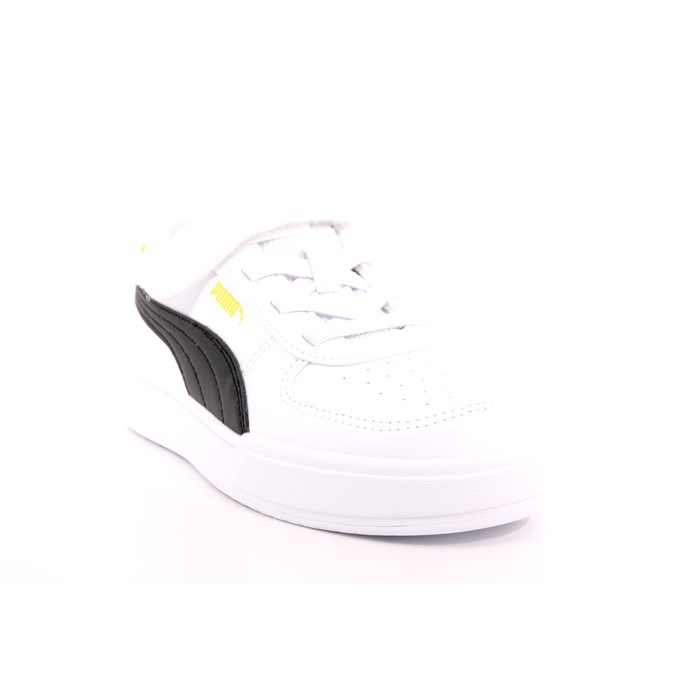 Scarpa Strappi + Elastico Puma Bambino Bianco  Scarpe 1112 - 38930701