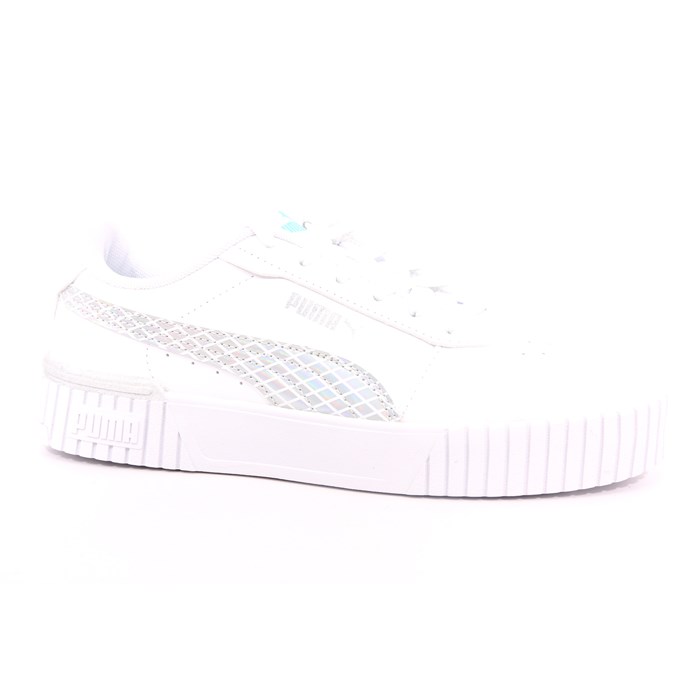 Scarpa Allacciata Puma Bambina Bianco  Scarpe 1113 - 38974201