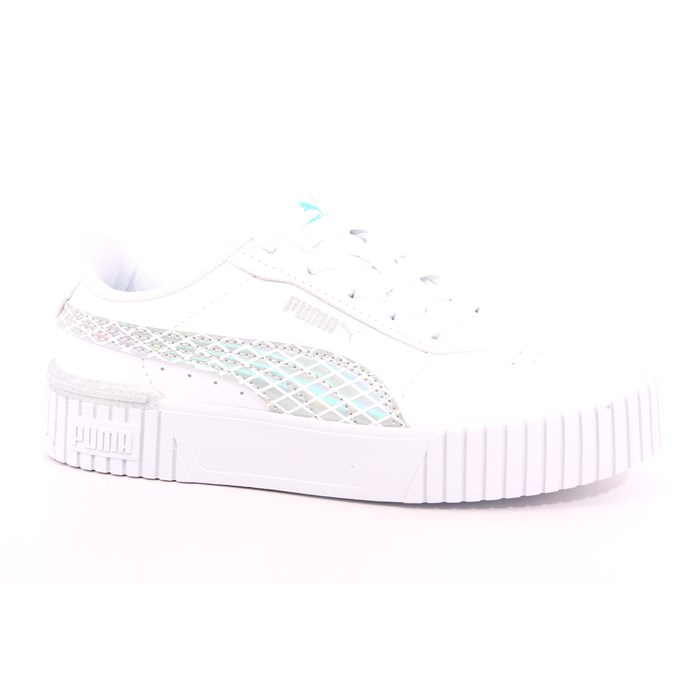 Scarpa Allacciata Puma Bambina Bianco  Scarpe 1114 - 38974301