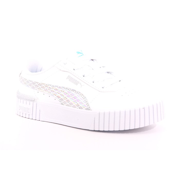 Scarpa Allacciata Puma Bambina Bianco  Scarpe 1114 - 38974301