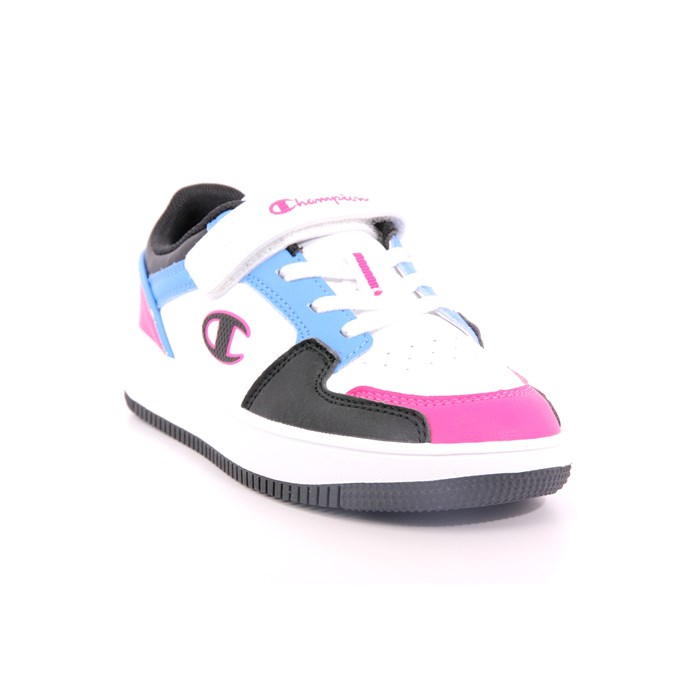 Scarpa Strappi + Elastico Champion Bambina Bianco  Scarpe 928 - S32497