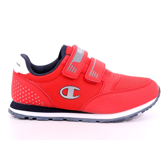 Scarpa Strappi Champion Bambino Rosso  Scarpe 930 - S32618