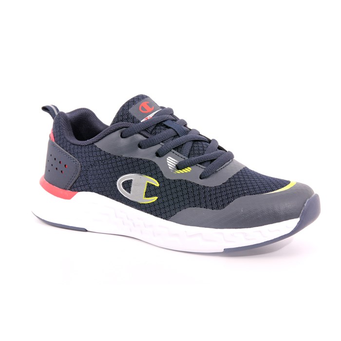 Scarpa Allacciata Champion Bambino Blu  Scarpe 933 - S32665