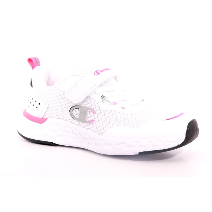 Scarpa Strappi + Elastico Champion Bambino Bianco  Scarpe 937 - S32670