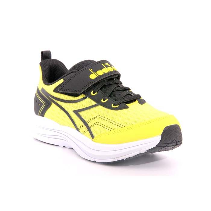 Scarpa Strappi + Elastico Diadora Bambino Giallo  Scarpe 400 - 101.179067