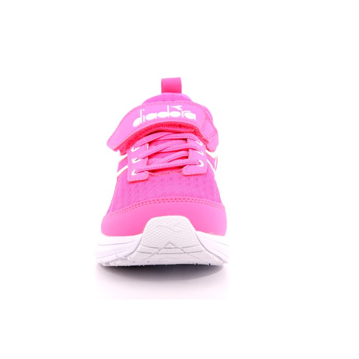 Scarpa Strappi + Elastico Diadora Bambina Rosa  Scarpe 401 - 101.179067