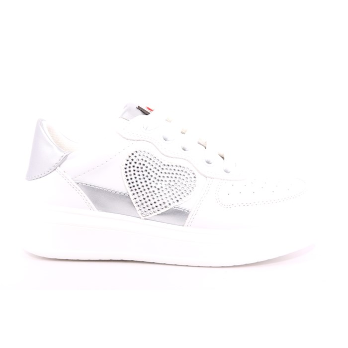 Scarpa Allacciata Asso Bambina Bianco Scarpa Allacciata Asso Bambina Bianco Scarpe 523 - AG14521C