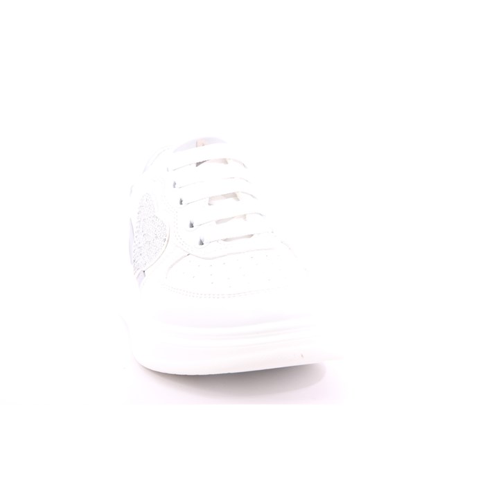 Scarpa Allacciata Asso Bambina Bianco  Scarpe 523 - AG14521C
