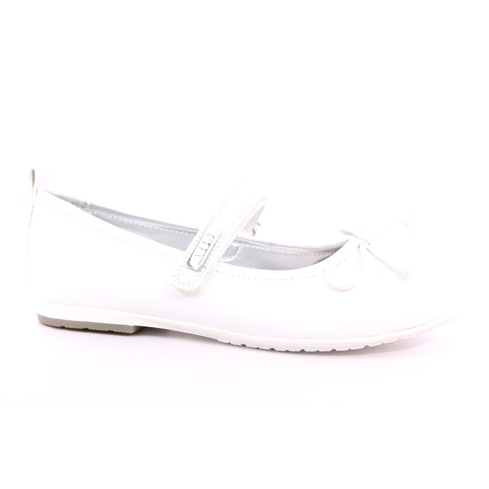 Ballerina Cerimonia Asso Bambina Bianco  Scarpe 524 - AG14507B