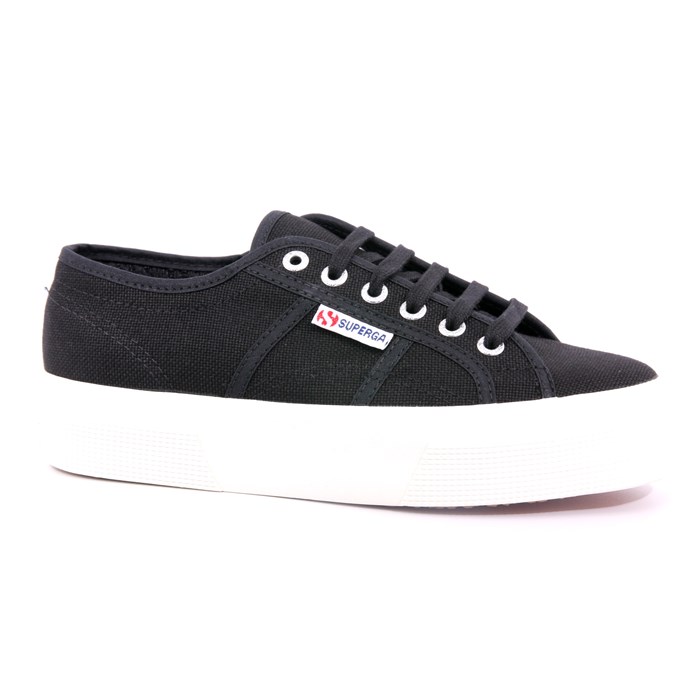 Scarpa Allacciata Superga Donna Nero  Scarpe 287 - S 21384W