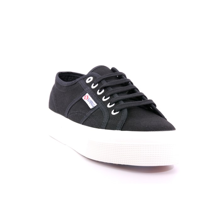 Scarpa Allacciata Superga Donna Nero  Scarpe 287 - S 21384W