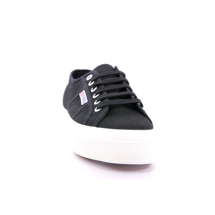 Scarpa Allacciata Superga Donna Nero  Scarpe 287 - S 21384W