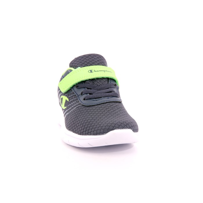 Scarpa Strappi + Elastico Champion Bambino Blu  Scarpe 943 - S32478