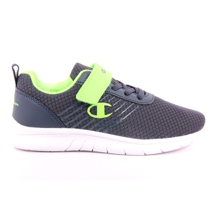 Scarpa Strappi + Elastico Champion Bambino Blu Scarpa Strappi + Elastico Champion Bambino Blu Scarpe 944 - S32479