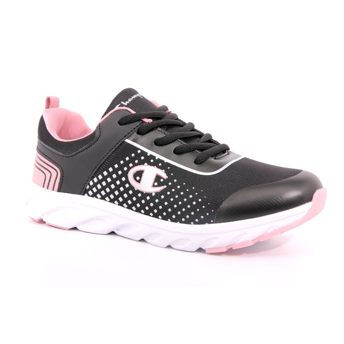 Scarpa Allacciata Champion Bambina Nero  Scarpe 949 - S32557