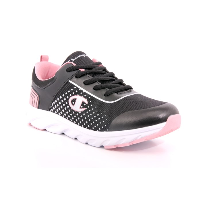 Scarpa Allacciata Champion Bambina Nero  Scarpe 949 - S32557