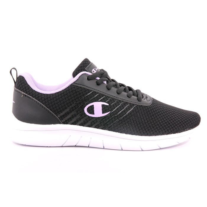 Scarpa Allacciata Champion Bambina Nero Scarpa Allacciata Champion Bambina Nero Scarpe 950 - S32560