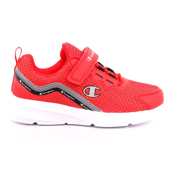 Scarpa Strappi + Elastico Champion Bambino Rosso Scarpa Strappi + Elastico Champion Bambino Rosso Scarpe 952 - S32662