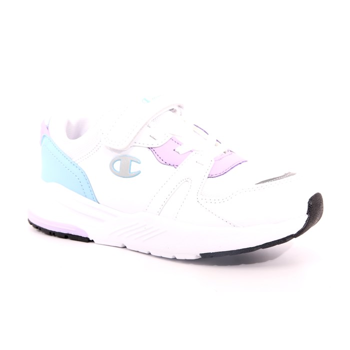 Scarpa Strappi + Elastico Champion Bambina Bianco  Scarpe 956 - S32668