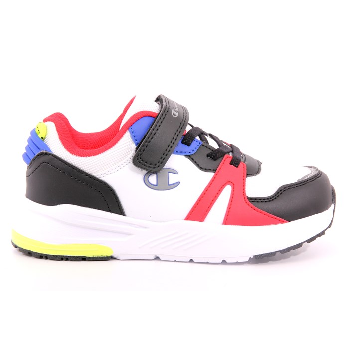Scarpa Strappi + Elastico Champion Bambino Bianco Scarpa Strappi + Elastico Champion Bambino Bianco Scarpe 957 - S32673