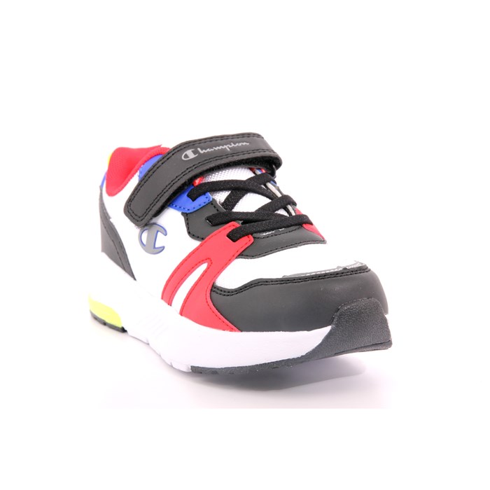 Scarpa Strappi + Elastico Champion Bambino Bianco  Scarpe 957 - S32673