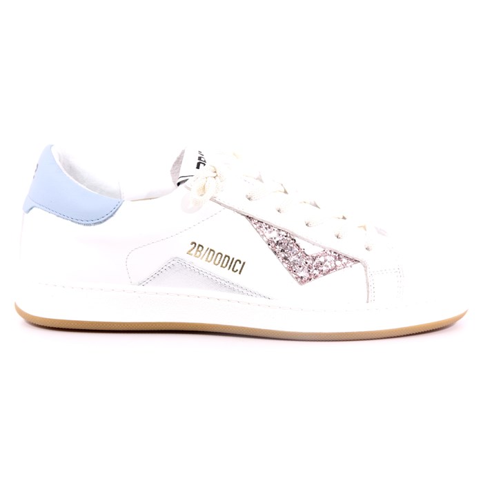 Scarpa Allacciata 2b12 Bambina Bianco Scarpa Allacciata 2b12 Bambina Bianco Scarpe 1 - J529