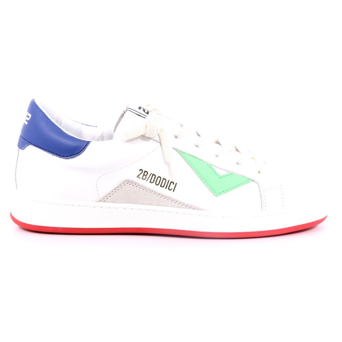 Scarpa Allacciata 2b12 Bambino Bianco Scarpa Allacciata 2b12 Bambino Bianco Scarpe 3 - J527