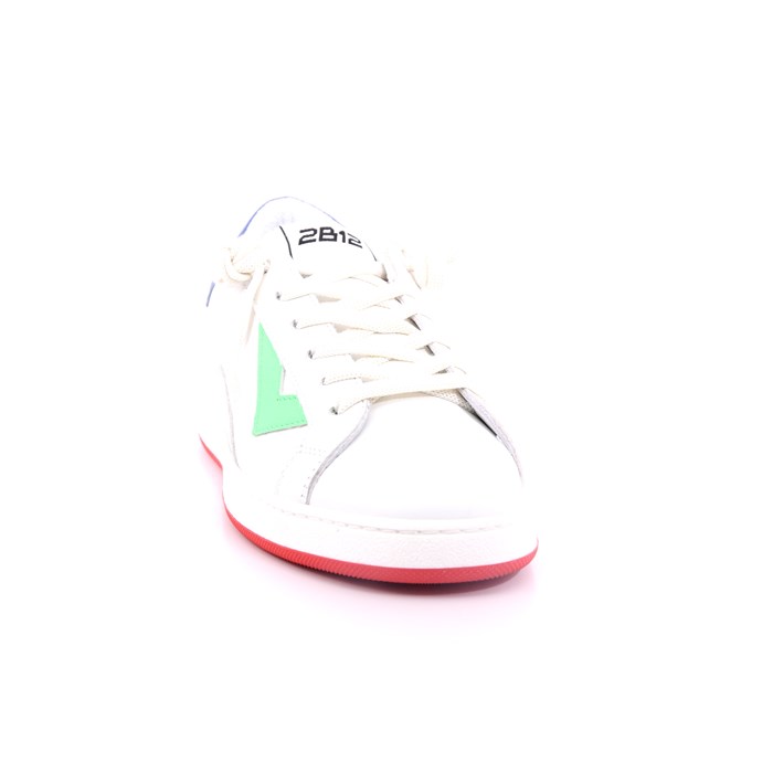 Scarpa Allacciata 2b12 Bambino Bianco  Scarpe 3 - J527