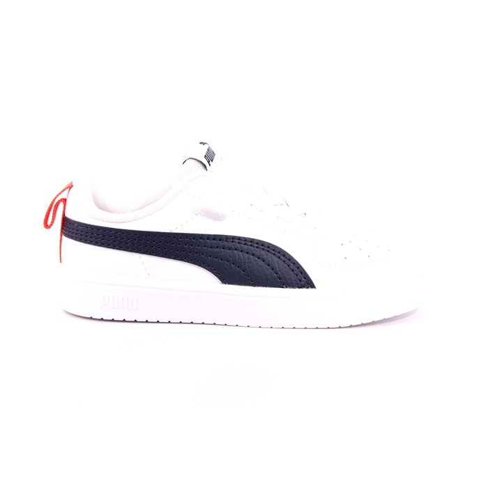 Scarpa Strappi + Elastico Puma Bambino Bianco  Scarpe 1118 - 38431409