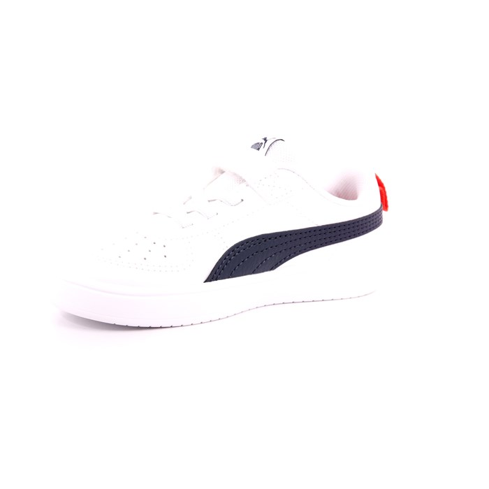 Scarpa Strappi + Elastico Puma Bambino Bianco  Scarpe 1118 - 38431409