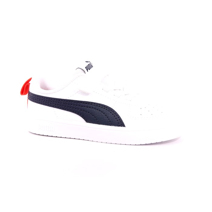 Scarpa Strappi + Elastico Puma Bambino Bianco  Scarpe 1118 - 38431409