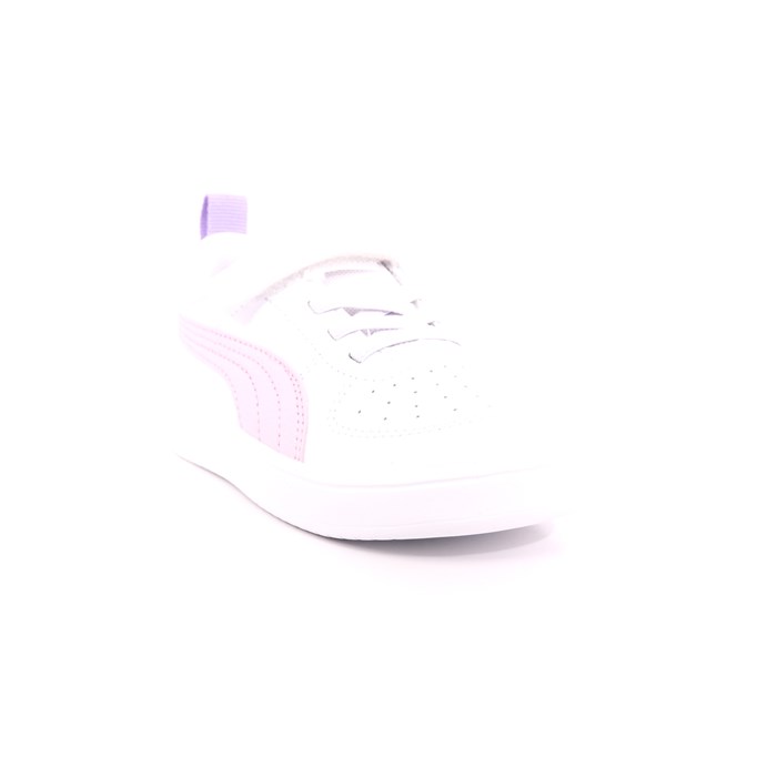 Scarpa Strappi + Elastico Puma Bambina Bianco  Scarpe 1119 - 38431415