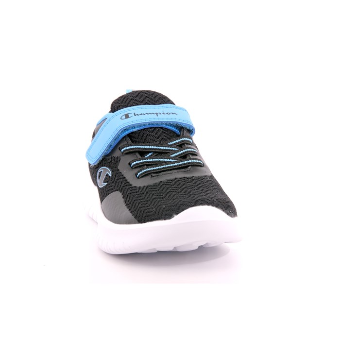 Scarpa Strappi + Elastico Champion Bambino Nero  Scarpe 971 - S32454