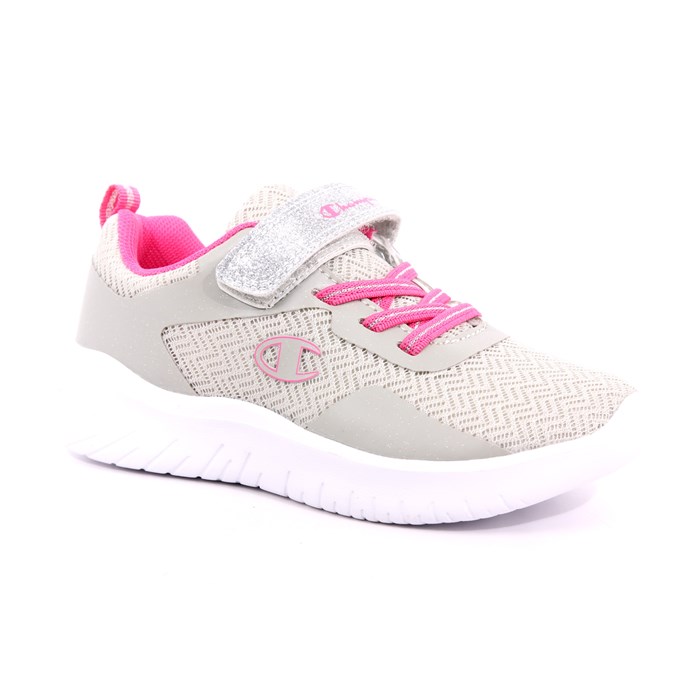 Scarpa Strappi + Elastico Champion Bambina Grigio  Scarpe 978 - S32532