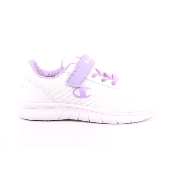 Scarpa Strappi + Elastico Champion Bambina Bianco Scarpa Strappi + Elastico Champion Bambina Bianco Scarpe 980 - S32559
