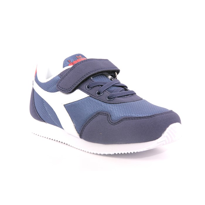 Scarpa Strappi + Elastico Diadora Bambino Blu  Scarpe 414 - 101.179246