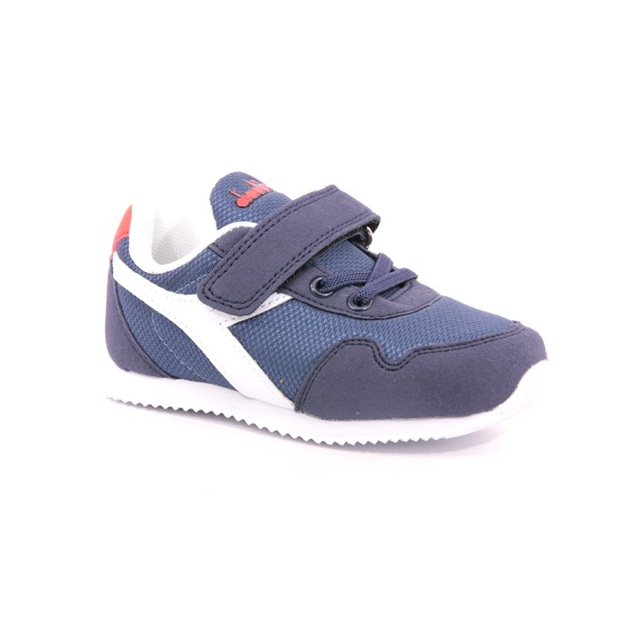 Scarpa Strappi + Elastico Diadora Bambino Blu  Scarpe 415 - 101.179247