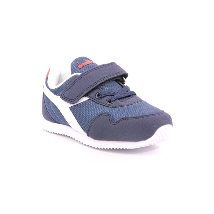 Scarpa Strappi + Elastico Diadora Bambino Blu  Scarpe 415 - 101.179247