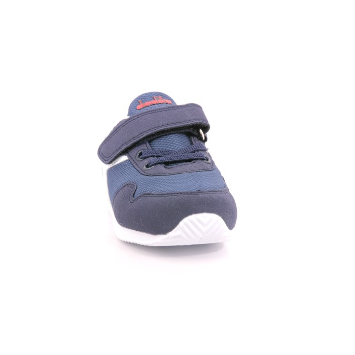 Scarpa Strappi + Elastico Diadora Bambino Blu  Scarpe 415 - 101.179247