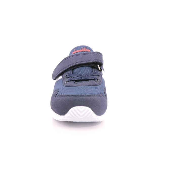 Scarpa Strappi + Elastico Diadora Bambino Blu  Scarpe 415 - 101.179247