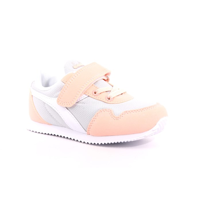 Scarpa Strappi + Elastico Diadora Bambina Rosa  Scarpe 420 - 101.179247