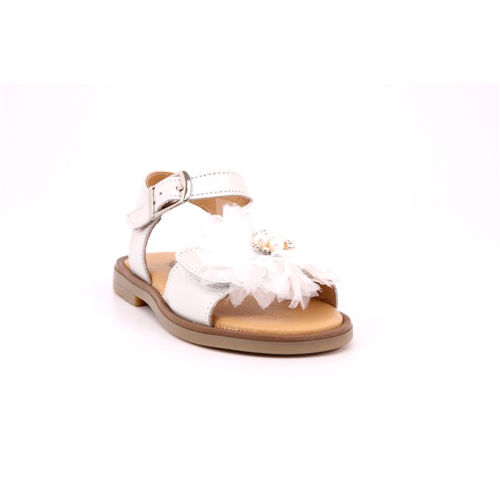 Sandalo Platis Bambina Bianco  Scarpe 23 - P3142