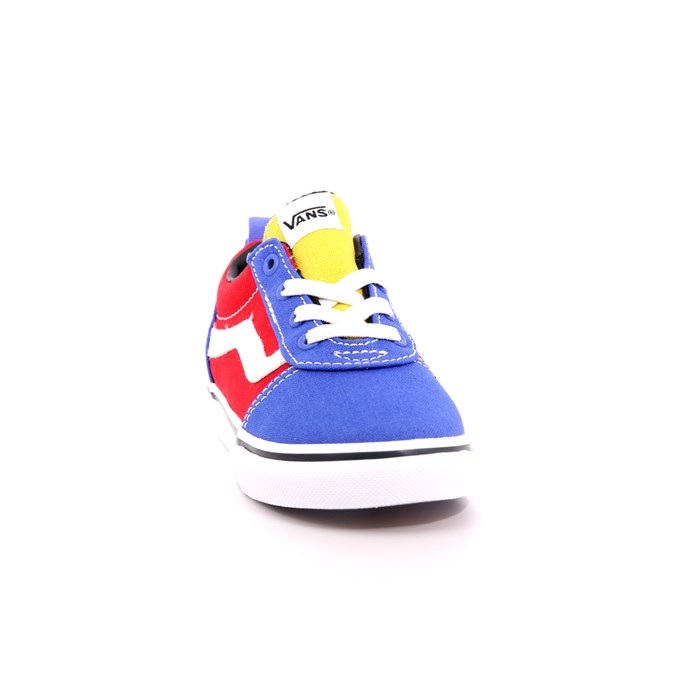 Scarpa Allacciata Vans Bambino Azzurro  Scarpe 124 - VN0A3QU16RE1